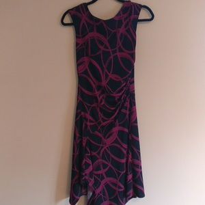 Asymmetrical Midi Dress